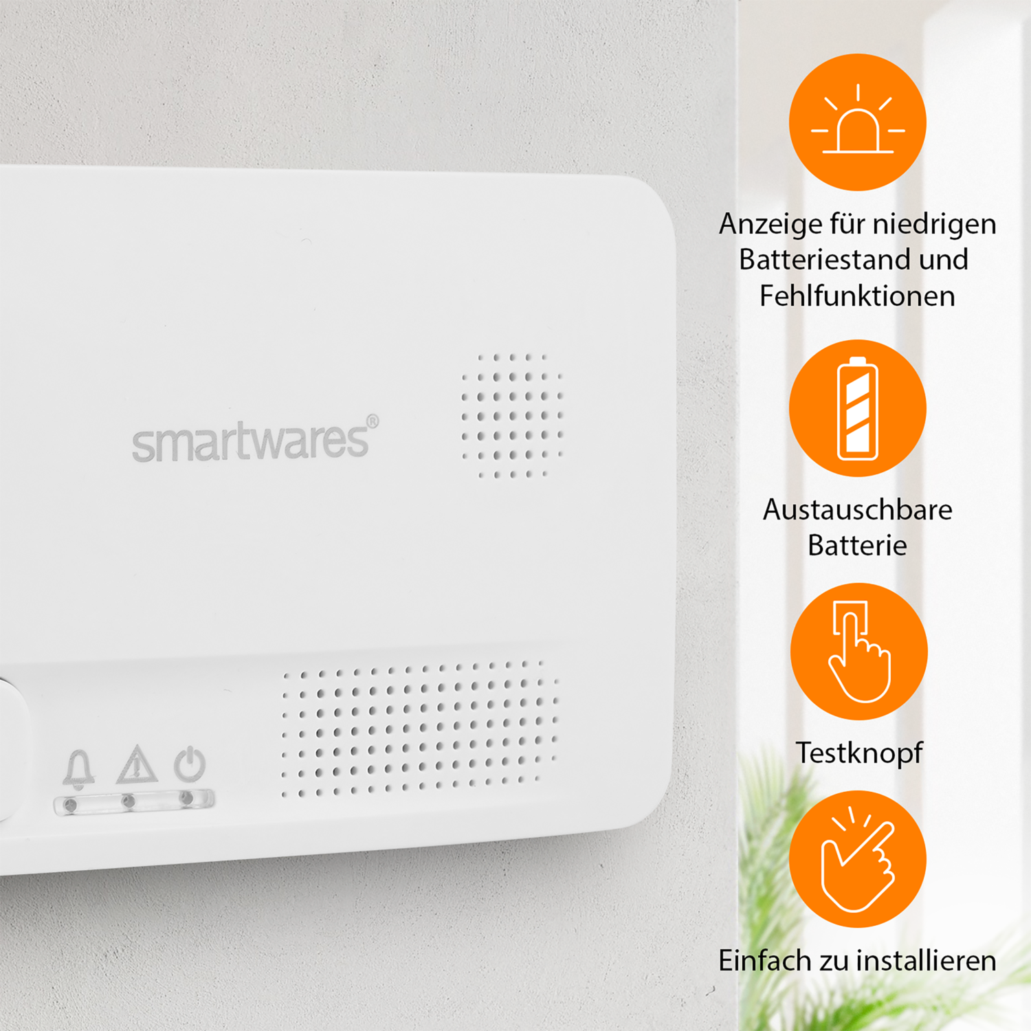 SMARTWARES Kohlenmonoxidmelder Bild 2