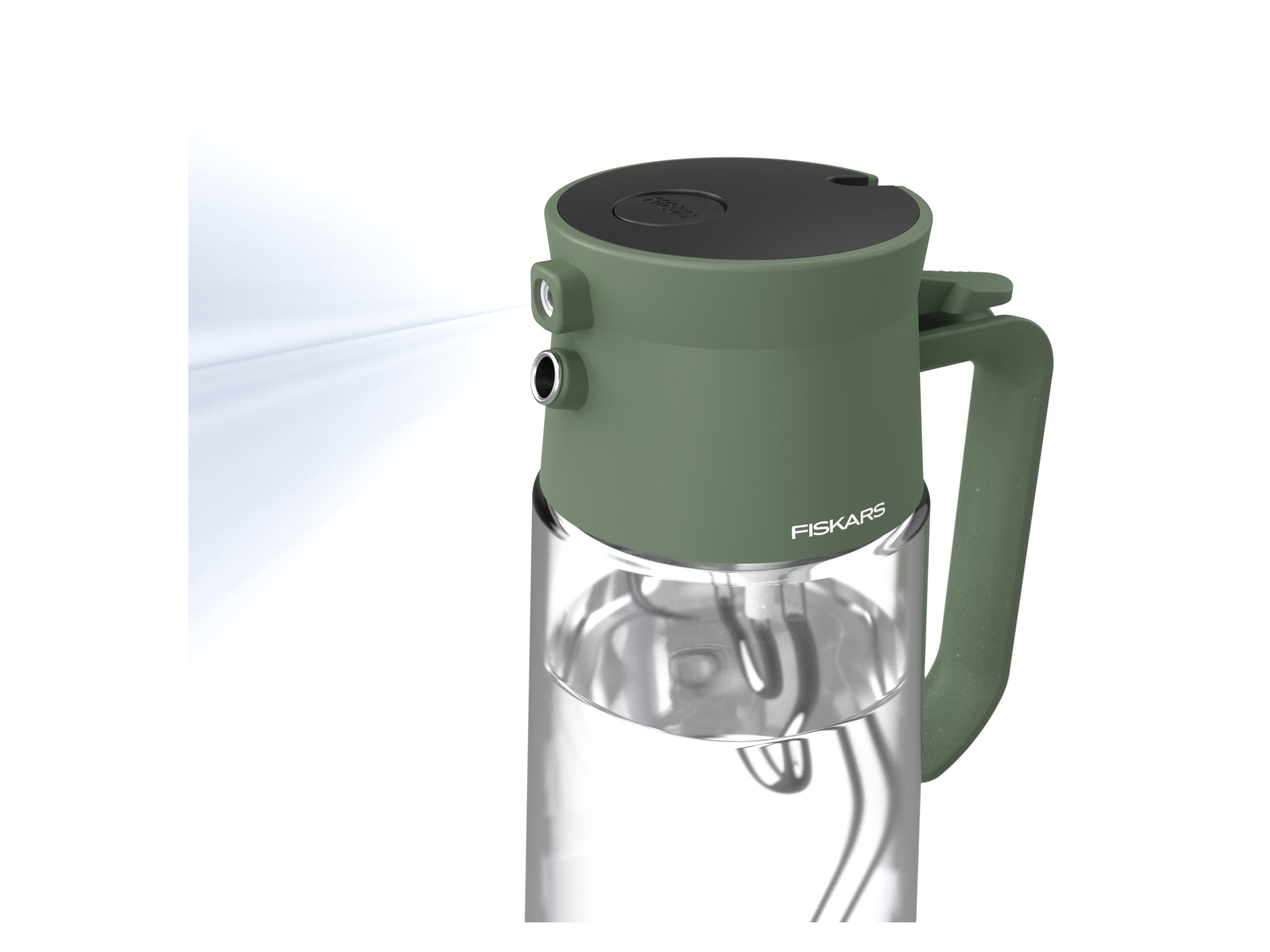 FISKARS Plant Care Gieß- und Befeuchtungskaraffe mit Sprühfunktion 0,5 l