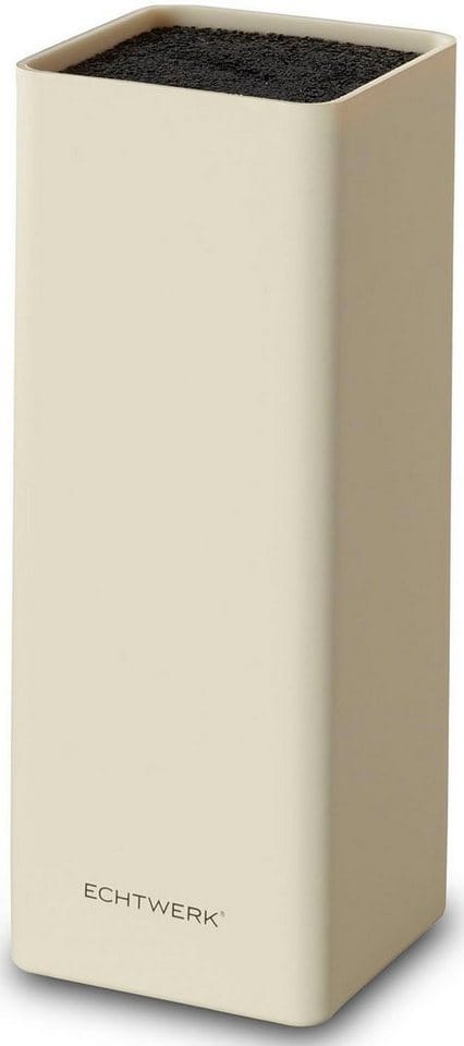ECHTWERK Universal-Messerblock "square" - creme