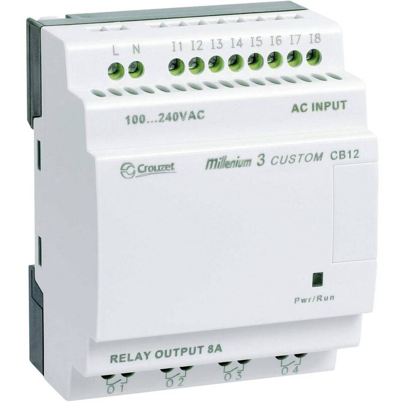 [neuwertig] B-ware Crouzet Sps Steuerungsmodul Millenium 3 Cb12r 24vdc 8e 4a Industrieautomation