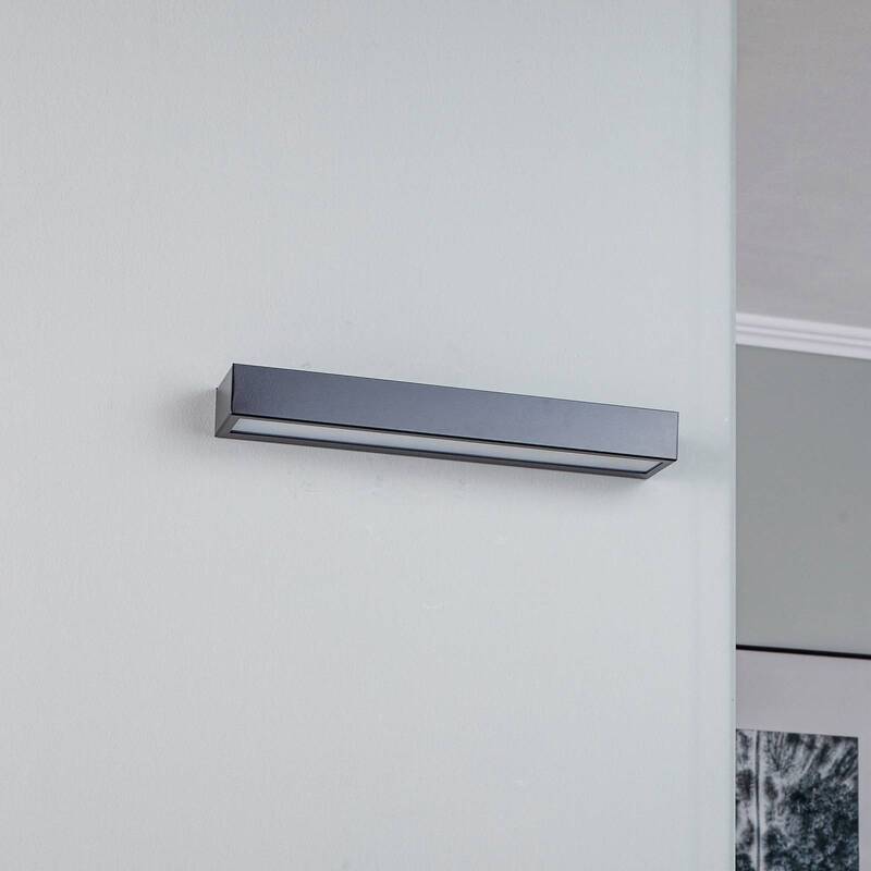 [neuwertig] B-ware Euluna Led-wandleuchte Wandlampe Mera Schwarz 40cm Beleuchtung 3000k