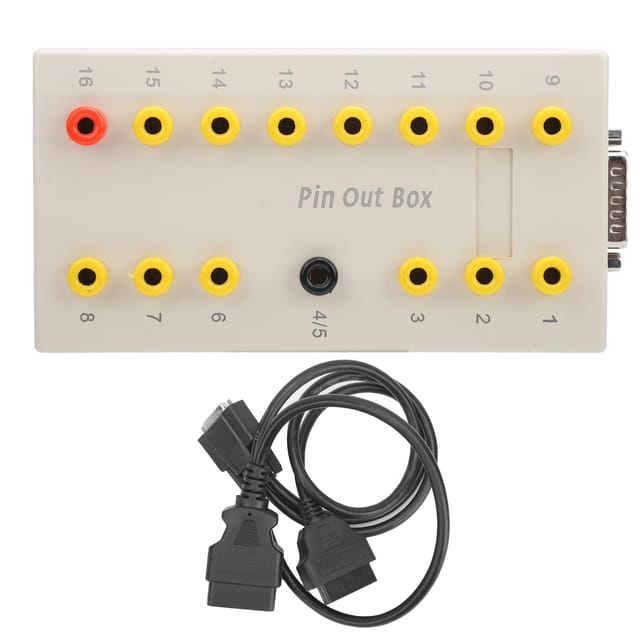 Obd2-pinbox Und Diagnosekabelbaum-kit, Das Alle Testpunkte Abdeckt, Kfz-diagnosegeräte.