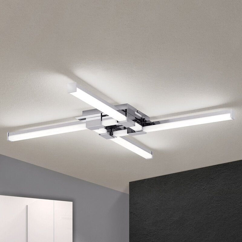 [neuwertig] B-ware Orion Vierflammige Led-bad-deckenlampe Deckenlampe Lampe Leuchte Argo Ip44 24w