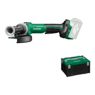 Winkelschleifer Hikoki G3613DVF W2Z, 12,5 cm, 10000 U/min, leistungsstarker Motor of 2,4 kg, robustes und ergonomisches Design, ideal zum Trennen,