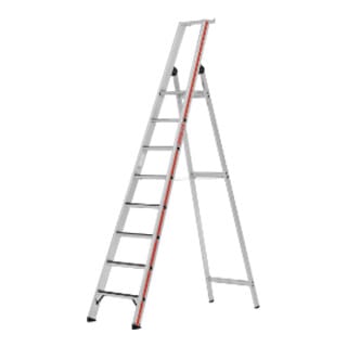 Matisère - Stehleiter 8 Stufen - Maximale Arbeitshöhe 3.85m - 862608