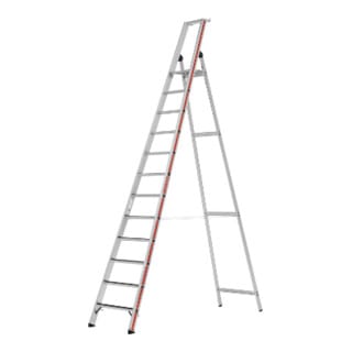 Matisère - Stehleiter 12 Stufen - Maximale Arbeitshöhe 4.78m - 862612