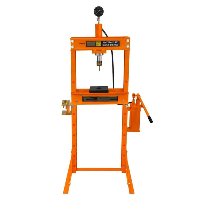 Monster Shop - Hydraulische Werkstattpresse 20 Tonne Tisch- Bodenaufstellung Manometer Garage