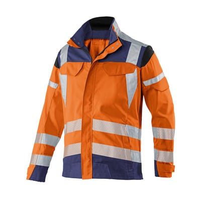 Kübler Jacke reflectiq psa 2 warnorange/dunkelblau Gr. 30