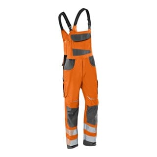 Kübler Latzhose reflectiq psa 2 3207 warnorange/anthrazit Gr. 106