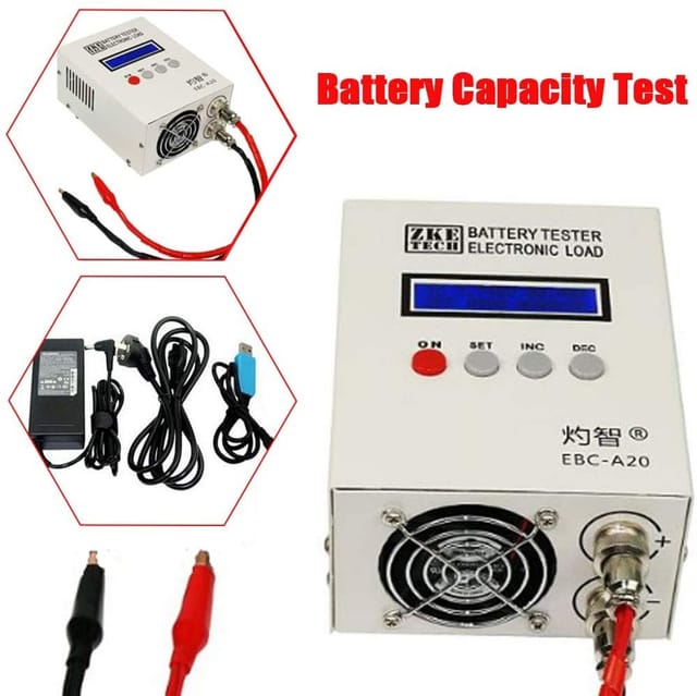 Li-Po-Batteriekapazitätstester EBC-A20 Batterietester 5A Laden 20A Entladen 85W Multifunktions-Batteriekapazitätstester