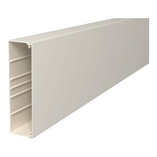 OBO Bettermann Vertr Wand+Deckenkanal m.Obert. 60x210mm,PVC WDK60210CW 2 Stk