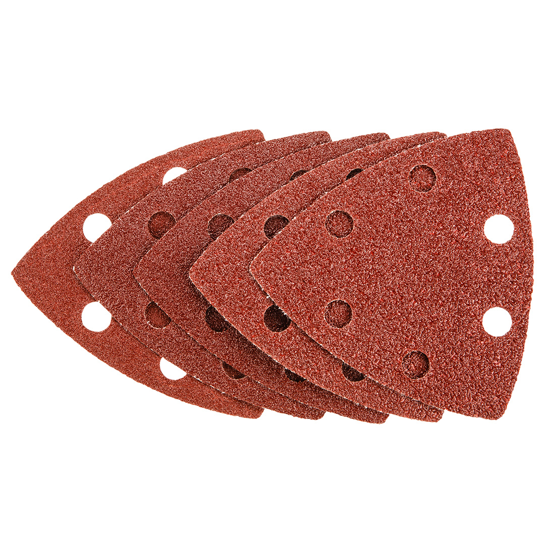 Klett-schleifpapiere, 83 X 83 X 83 Mm (p60x2, P80x2, P100x1), 5 Stück.