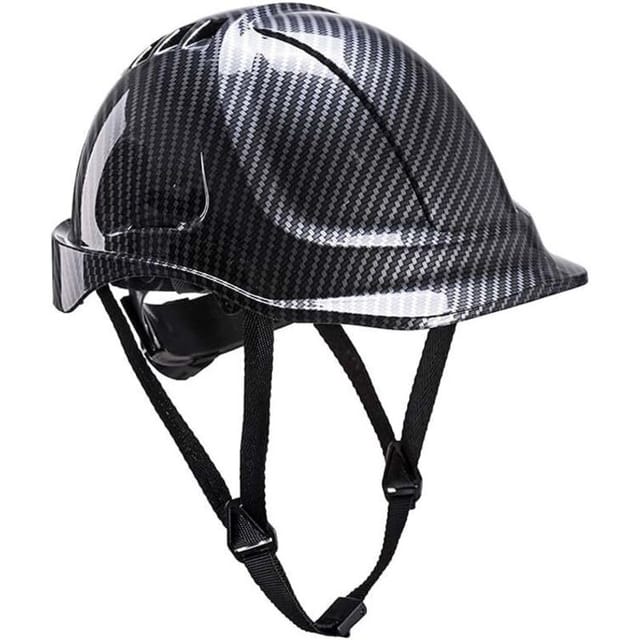 Robuster Carbonfaser-Helm, Farbe: Grau, PC55GRR