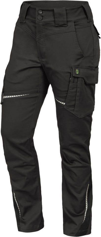 Leibwächter - Damen Bundhose ohne Knietaschen Flex-Line FLXDHO28 Gr. 50 anthrazit/schwarz