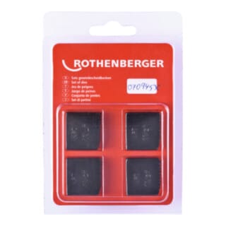 Rothenberger - sc Schneidbacken, npt, 1.1/2", 4 Stück - 070945X