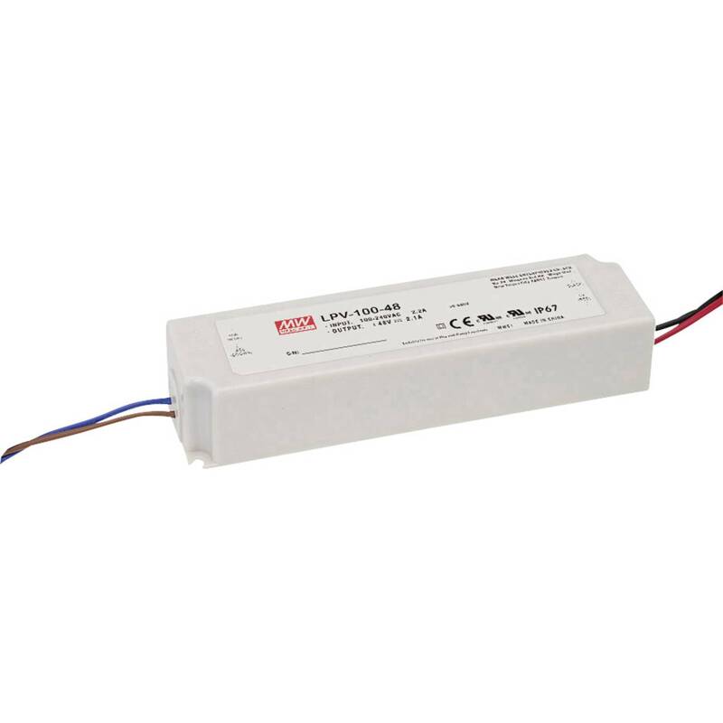 [neuwertig] B-ware Mean Well Led Trafo Netzteil Konstantspannung Netzgerät Nicht Dimmbar Ip67 100w