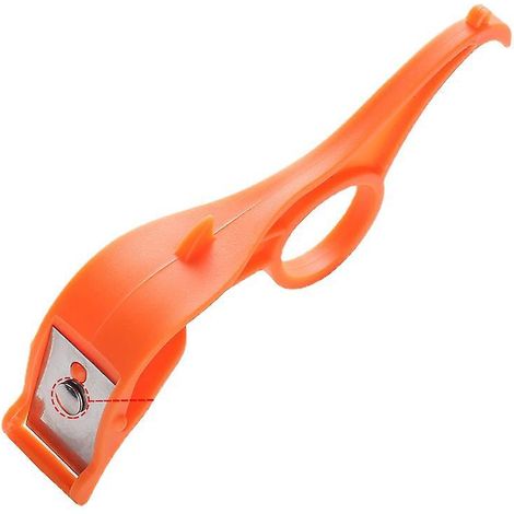 Orange Citrus Peeler, Set Of 4 Plastic Easy Slicer Cutter Peeler Remover Opener Kitchen Accessories Knife Kitchen Tool Kitchen Gadgets