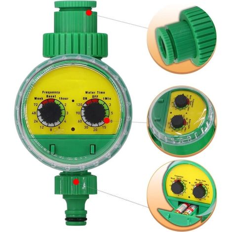 Irrigation Électronique Minuterie D'Eau Jardin Home Indoor Outdoor Timed Controseur Automatic Sprinkler Programmable Valve Robinet De Robinet