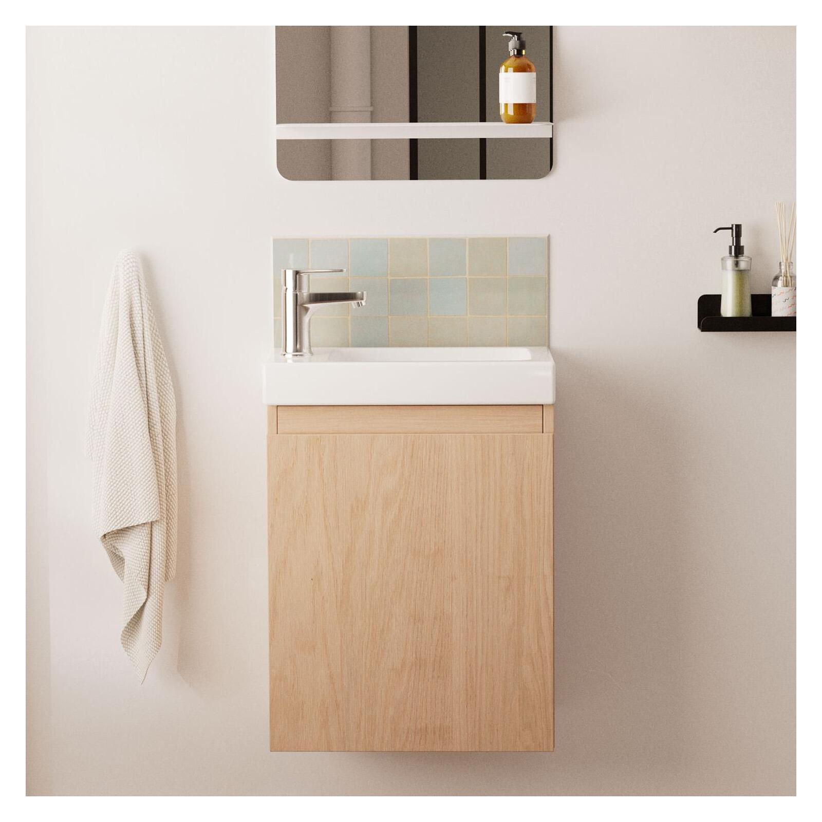 Meuble Lave-mains Lisa Suspendu 41 Cm