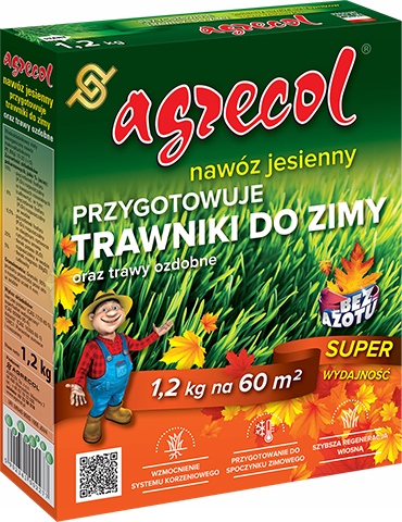 Agrecol Herbstdünger Für Rasen Und Ziergräser Ohne Stickstoff 1,2 Kg