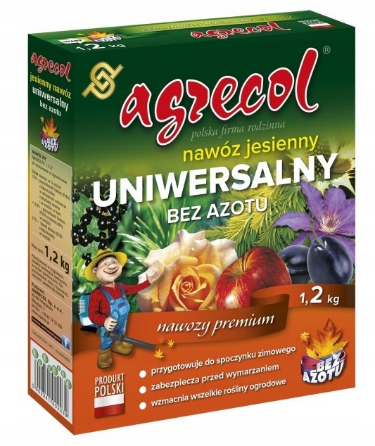 Agrecol Universal-herbstdünger Ohne Stickstoff Für Gartenpflanzen 1,2 Kg