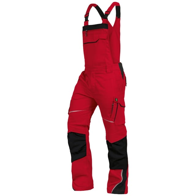 Latzhose Flex-Line FLEXL22 Gr. 66 rot/schwarz - Leibwächter