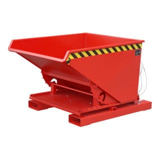 Bauer Kippbehälter 3S 600, lackiert, Feuerrot