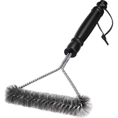 Grill Cleaning Brush - Stainless Steel Bristles For Quick And Effective Cleaning Of All Grill Grates (30 Cm)