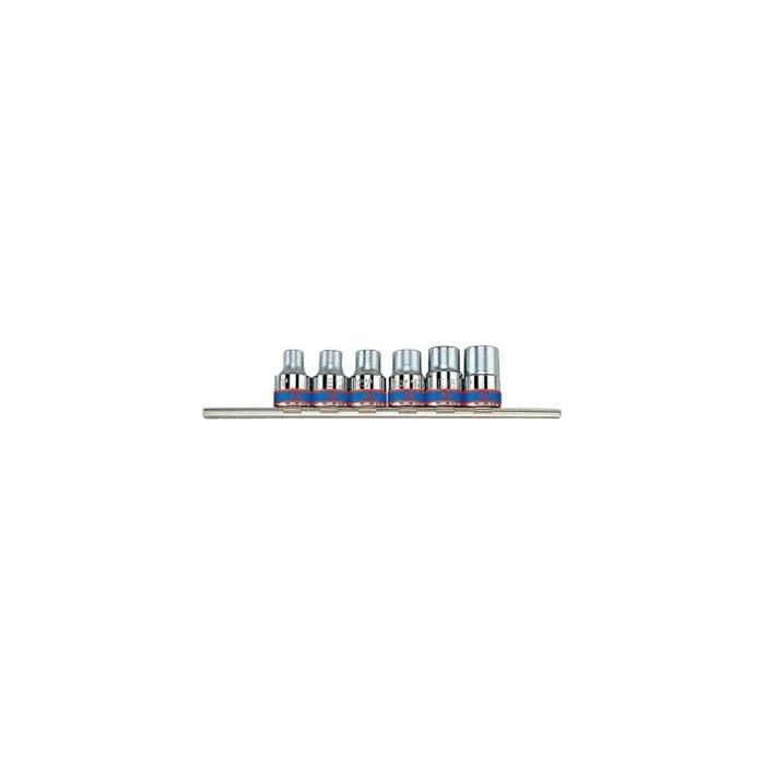 Satz Sternsteckschlüssel 1/2", 6-teilig. Kr - Ky4106pr
