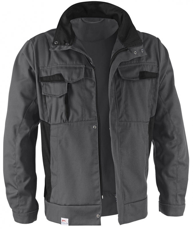 [neuwertig] B-ware Kübler Vita Mix Jacke Arbeitsjacke Berufsjacke 1l45 Anthrazit/schwarz M