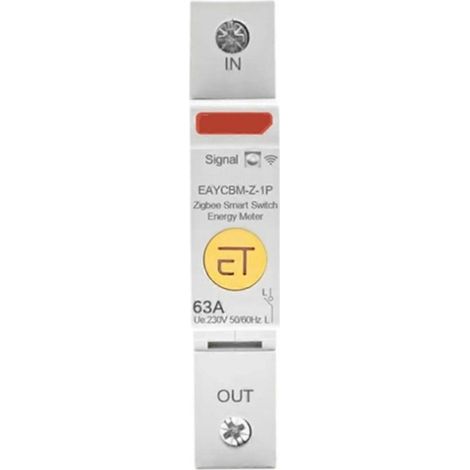 1p Tuya App Zigbee Metering Protector Smart Breaker Time Relay Switchas Modeling Viewer
