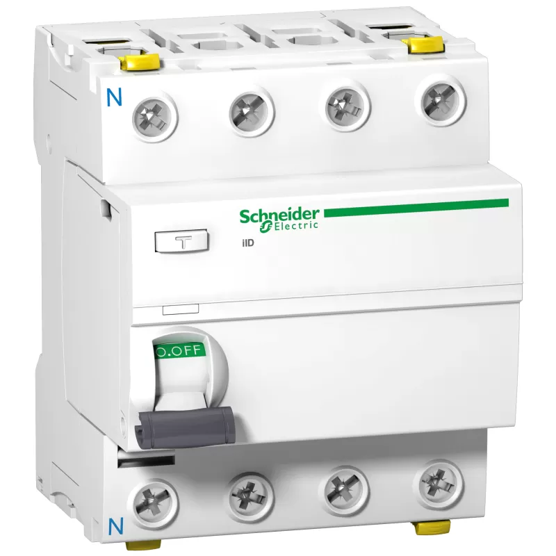 Schneider Electric Fehlerstrom-schutzschalter Iid, 4p, 63a , 100ma, Typ A A9z22463