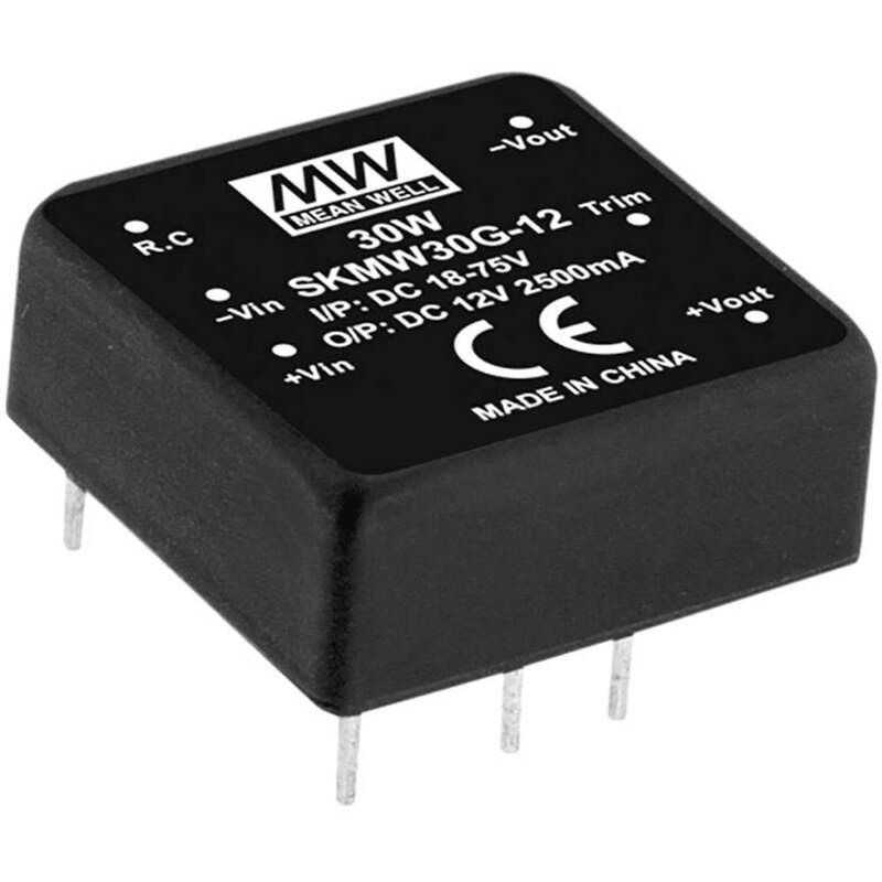 [neuwertig] B-ware Mean Well Dc/dc Wandler Spannungswandler Netzteil Modul 12v 30w 1 Ausgang 1 Stk