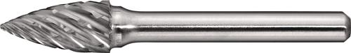 Frässtift Spg Special Steel D.6mm Kopf-l.16mm Schaft-d.6mm Hm Verz.kreuz Tecwerk