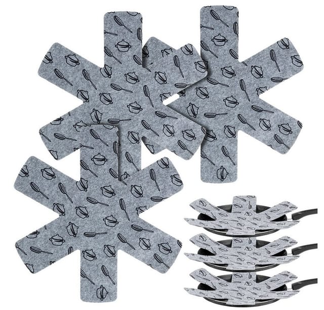 Filz-schutz-pfannentrenner 38 Cm 3 Stück.