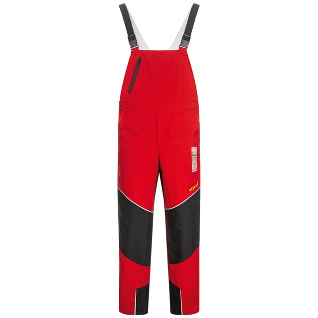Schnittschutzlatzhose speierling rot/schwarz/gelb, Größe: Gr. 58 - Elysee