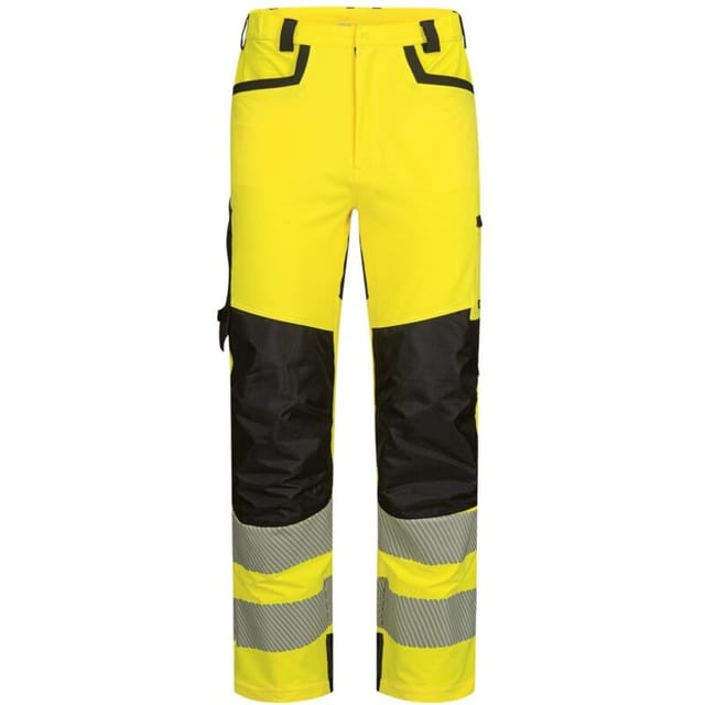 Warnschutzbundhose reims Gr.54 gelb/schwarz Elysee