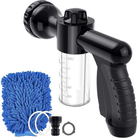 Foam Sprayer, Water Gun Garden For Watering Plants, Car Wash And Showering Pet