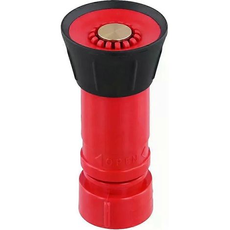 Fire Hose Nozzle Water-gun Nozzle 1 Inch High Pressure Pump Sprinkler Compatible With Indoor Ourdoor Garden Plant Flower Irrigation Tools