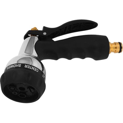 Metal Water Gun Hose Nozzle For Watering And Cleaning Versatile Use