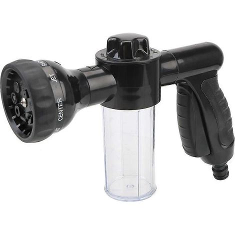 Water Gun Portable Auto Foam Lance Nozzle Jet Wash Tools Cleaning Tool 3 Grades Adjustable Car Washer Sprayer High Pressure