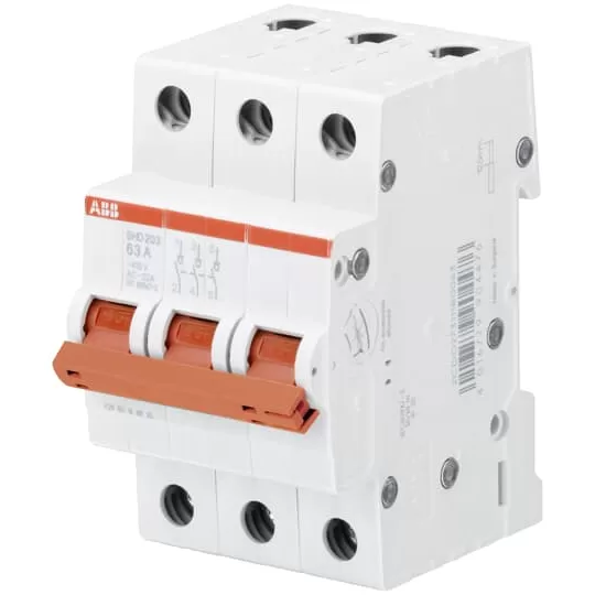 Abb Shd203/63 Lasttrennschalter 3p, 63a 2cdd273111r0063