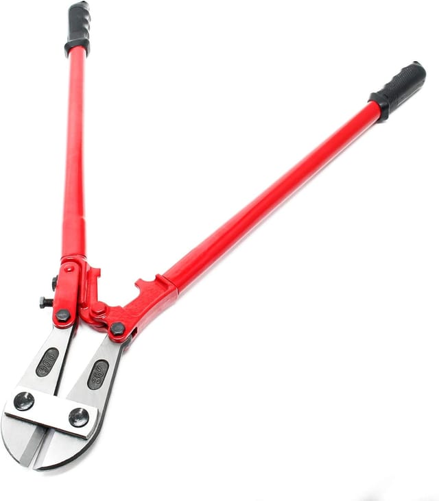Memkey - 900 mm (36 Zoll) Bolzenschneider mit Kohlenstoffstahlklingen und werkstattgehärteter Schneide
