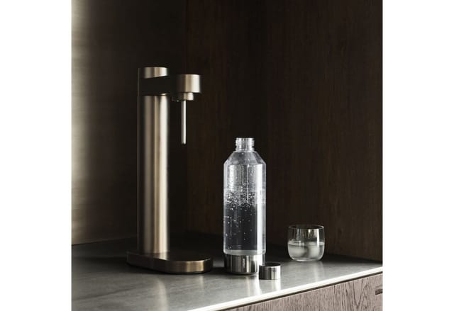 Stelton - Brus Carbonator dark brown metallic
