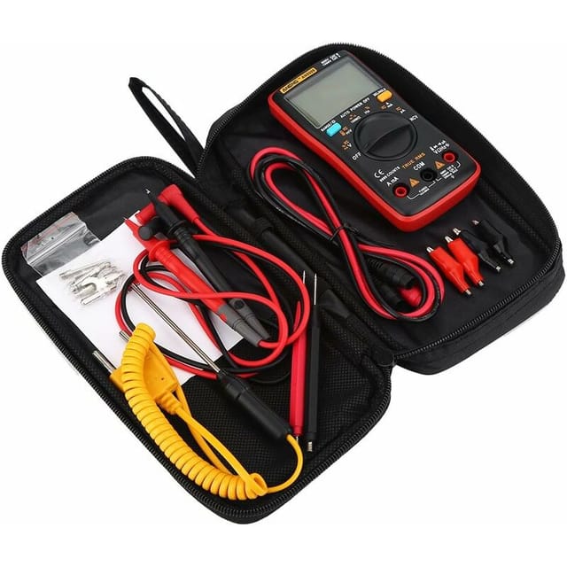Multimeter-kit Mit Automatischer Bereichswahl: Genaues Testen Und Messen Von Ac-/dc-spannung – An8009 Digitalmultimeter Mit Elektronischer Drahtprüfsonde Im Lieferumfang Enthalten