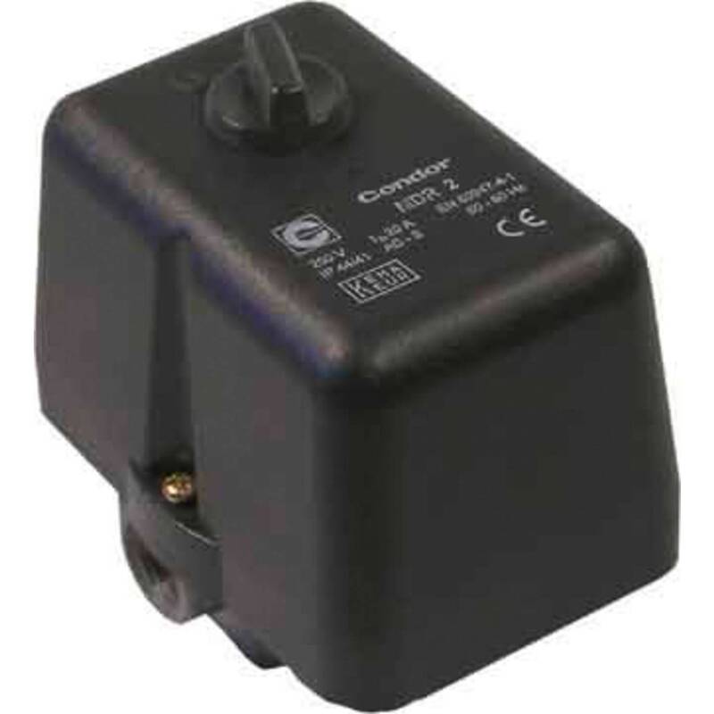 [neuwertig] B-ware Condor Druckschalter Druckregler Druckwächter Mdr2/11slg-1/4+ea Schrauben Ip44