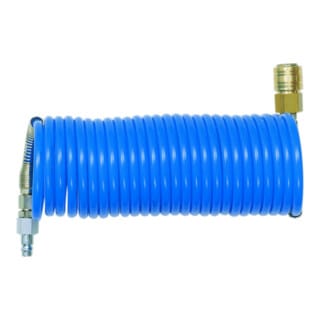 Polyamid-Spiralschlauch ssl-sk-pa 8-6/7,5m, blau - Schneider