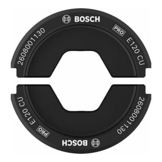 Bosch Accessories 2608001130 2608001130 Crimpeinsatz Rohrkabelschuhe, Rohrverbinder 120 bis 120 mm²