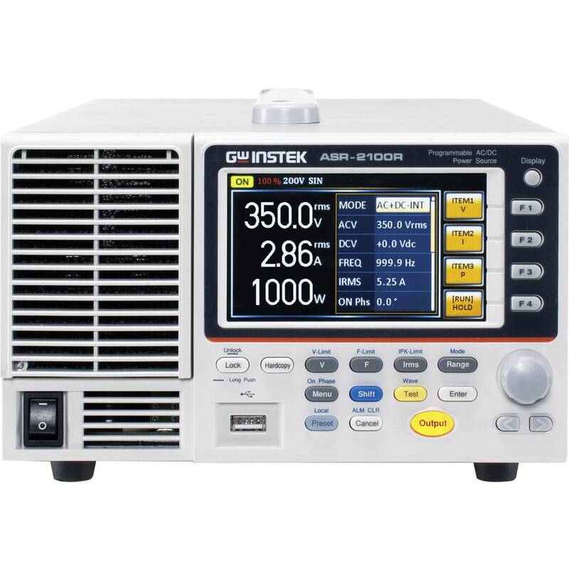 [gebraucht] B-ware Gw-instek Labornetzgerät Netzteil Asr-2100r 1000w 1 Ausgang Gpib Rs232