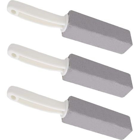 Pumice Toilet Brush - 3pcs White